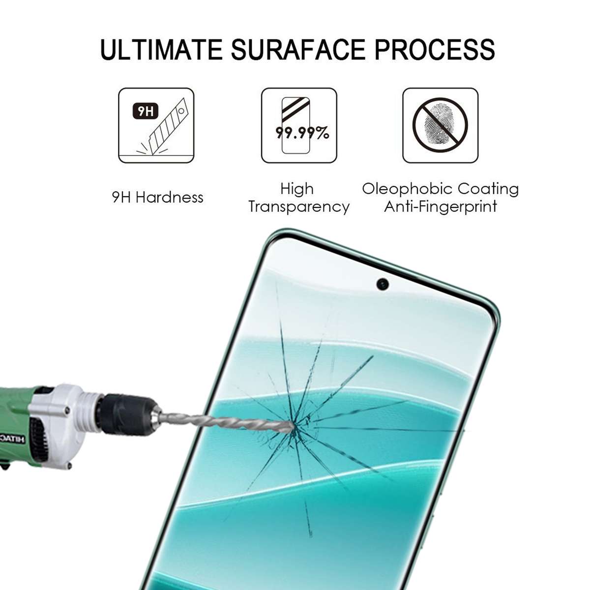 For Redmi Note 14 Pro 4G / Note 14 Pro+ 4G 25pcs 9H HD 3D Curved Edge Tempered Glass Film(Black)