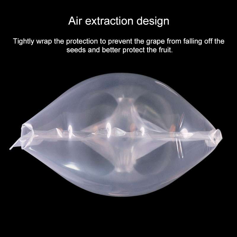 100pcs / Pack Grape Inflatable Bag Express Fruit Protective Bag Packaging Bag, Specification:35x45c