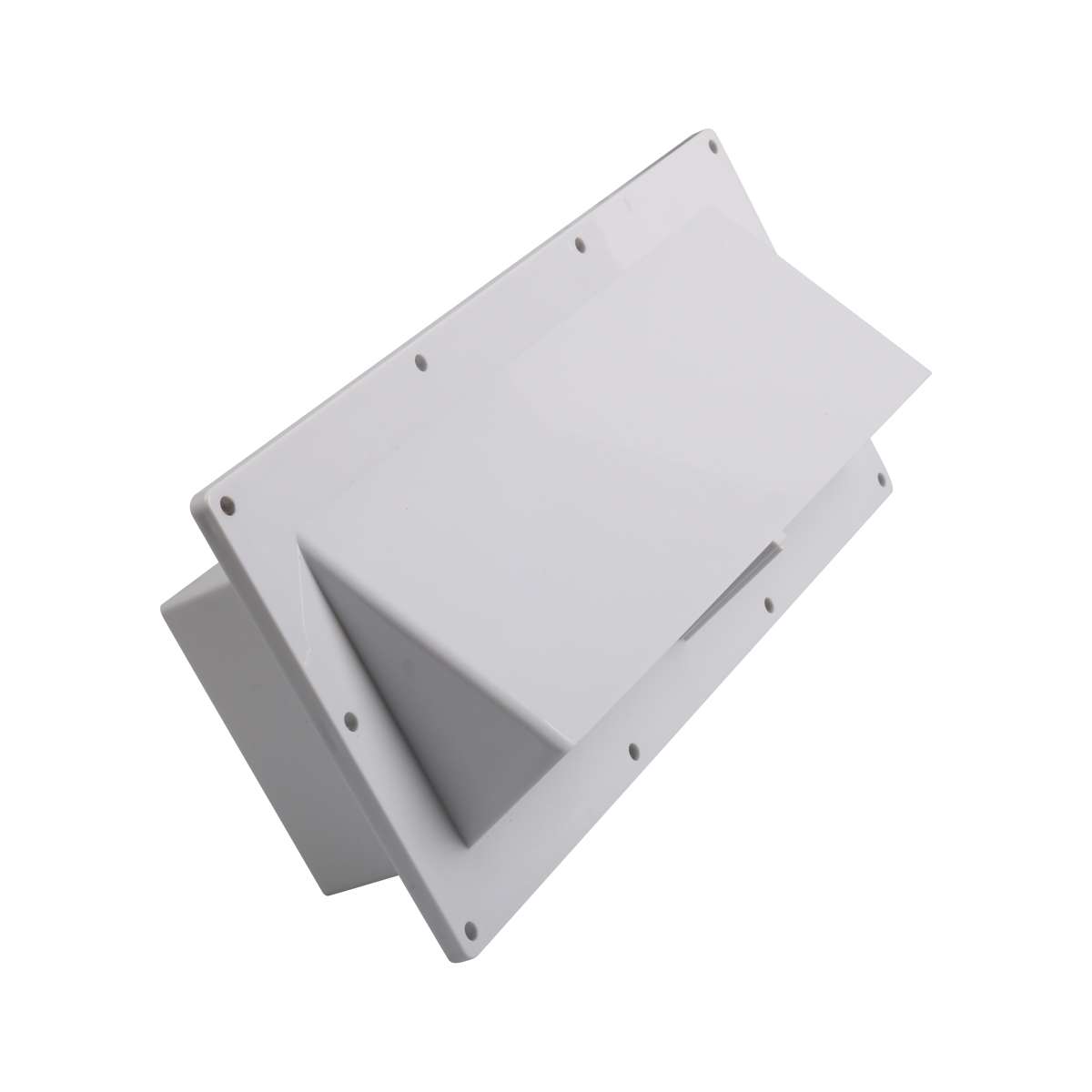 A8664 RV Range Hood Vent Exhaust Vent Cover with 10pcs Screws(White)