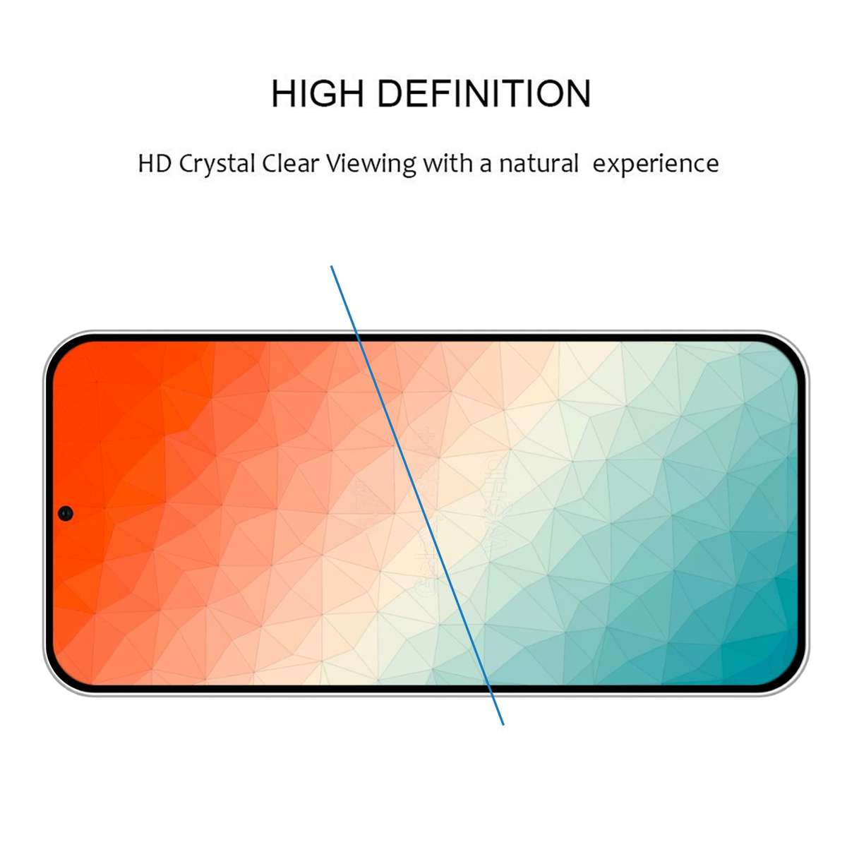 For Samsung Galaxy S24+ 5G Full Glue Screen Tempered Glass Film, Support Fingerprint Unlocking