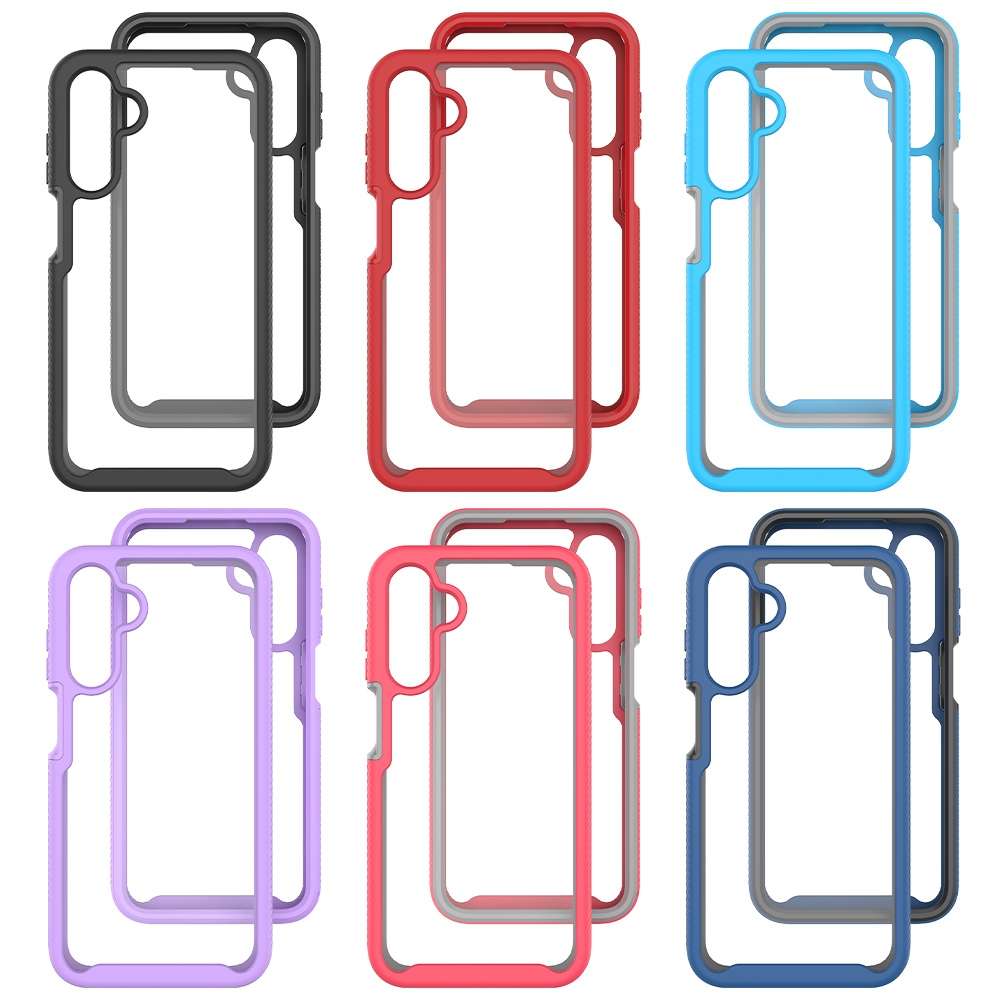 For Honor X7a Electroplating Dual-side IMD Phone Case with Lanyard(Smile)