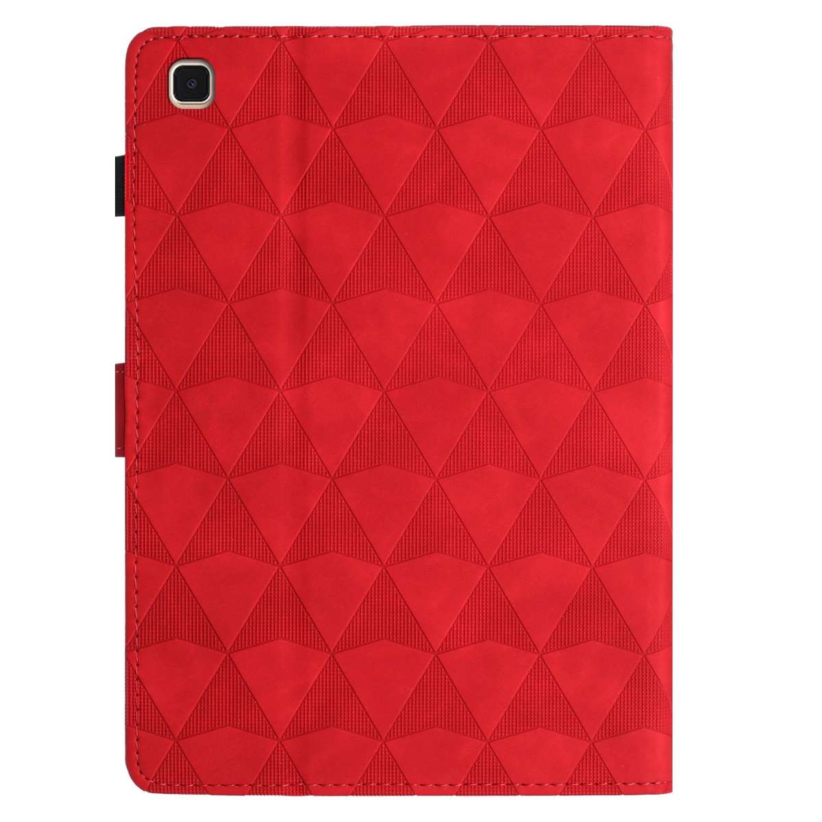 For Samsung Galaxy Tab A7 Lite T220 Diamond Texture Embossed Leather Tablet Case(Red)