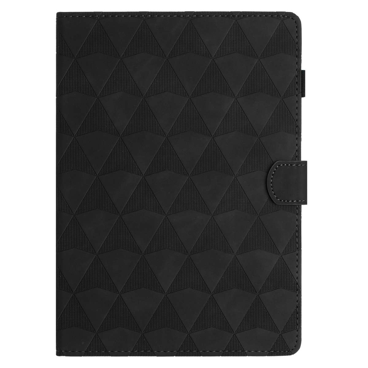 For Samsung Galaxy Tab A7 Lite T220 Diamond Texture Embossed Leather Tablet Case(Black)