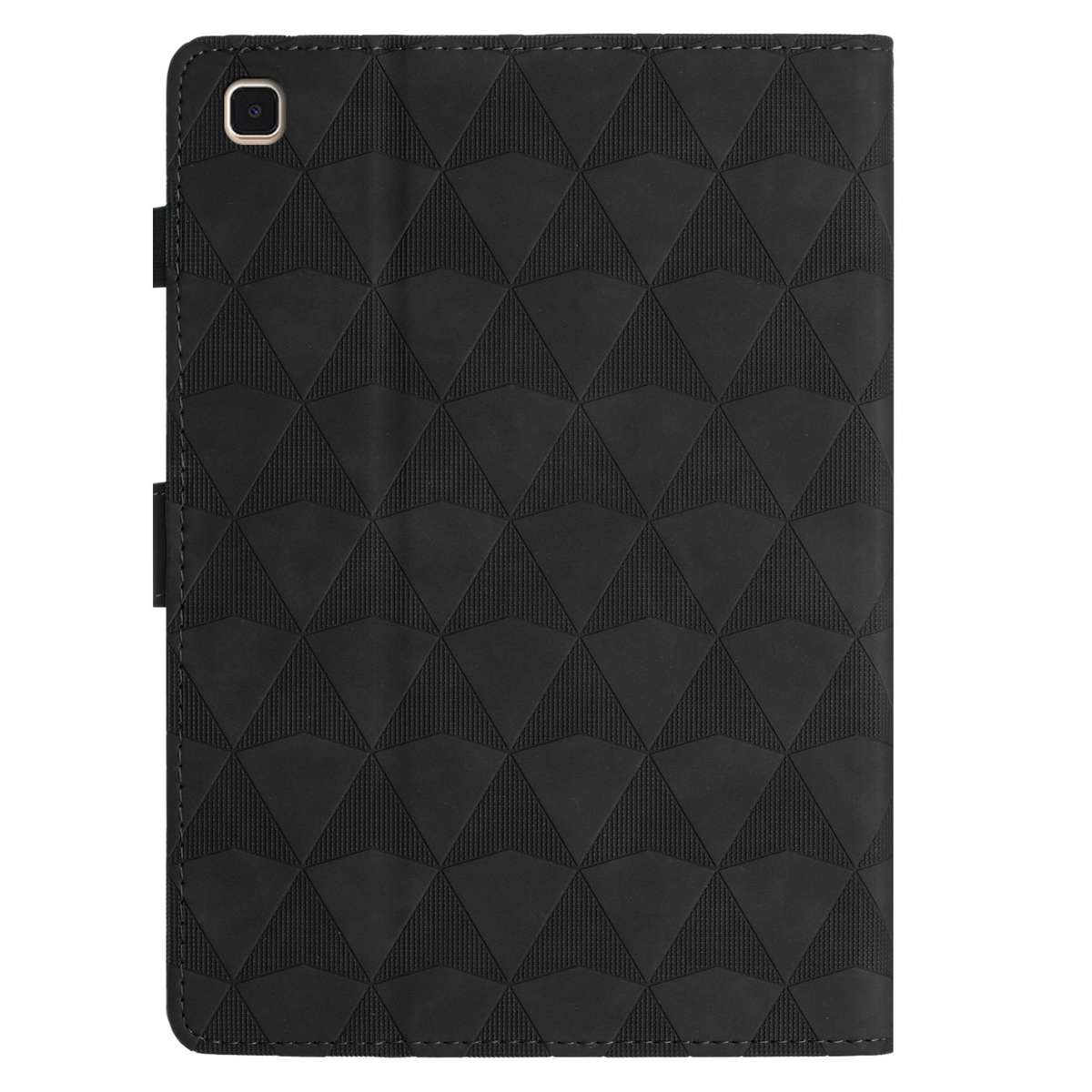 For Samsung Galaxy Tab A7 Lite T220 Diamond Texture Embossed Leather Tablet Case(Black)
