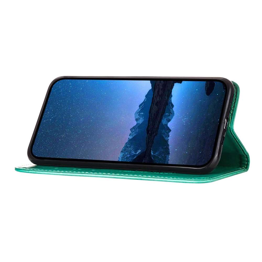 For Xiaomi 14 Ultra 5G Global Embossed Butterfly Leather Phone Case(Green)