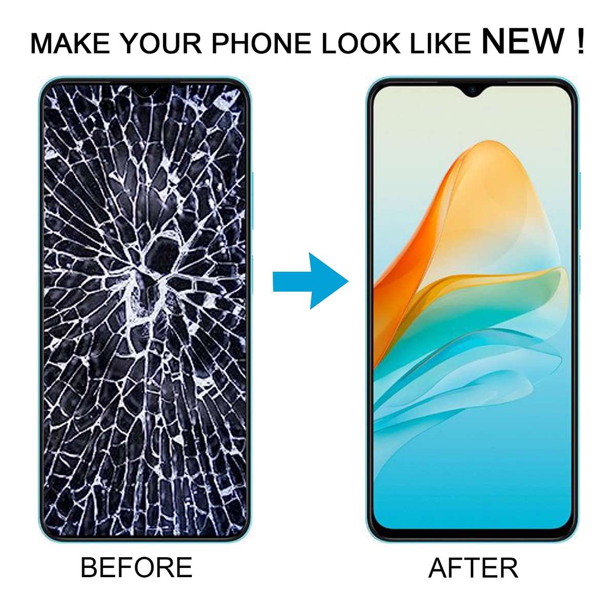 For ZTE Axon 40 Lite LCD Screen with Digitizer Full Assembly