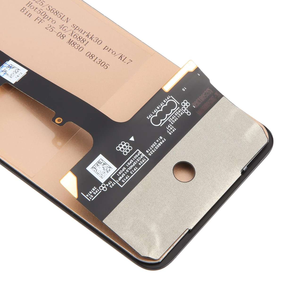 For Infinix Hot 50 Pro 4G X6881 OEM LCD Screen with Digitizer Full Assembly