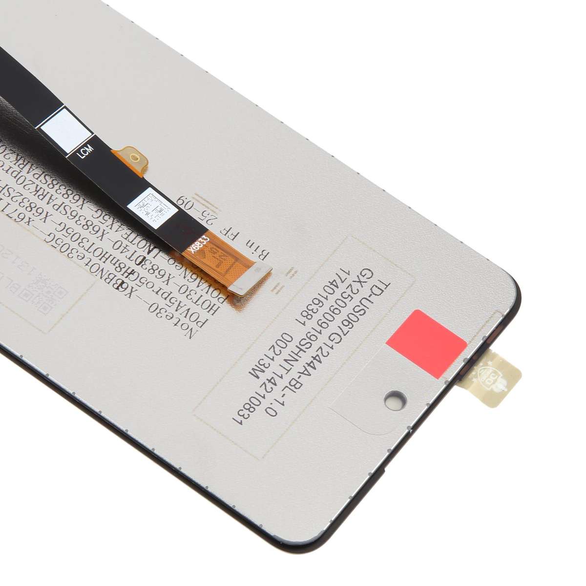 For Tecno Pova 7 LJ7 OEM LCD Screen with Digitizer Full Assembly