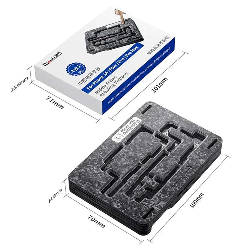 Qianli Magnetic Middle Layer BGA Reballing Platform For iPhone 14 Series