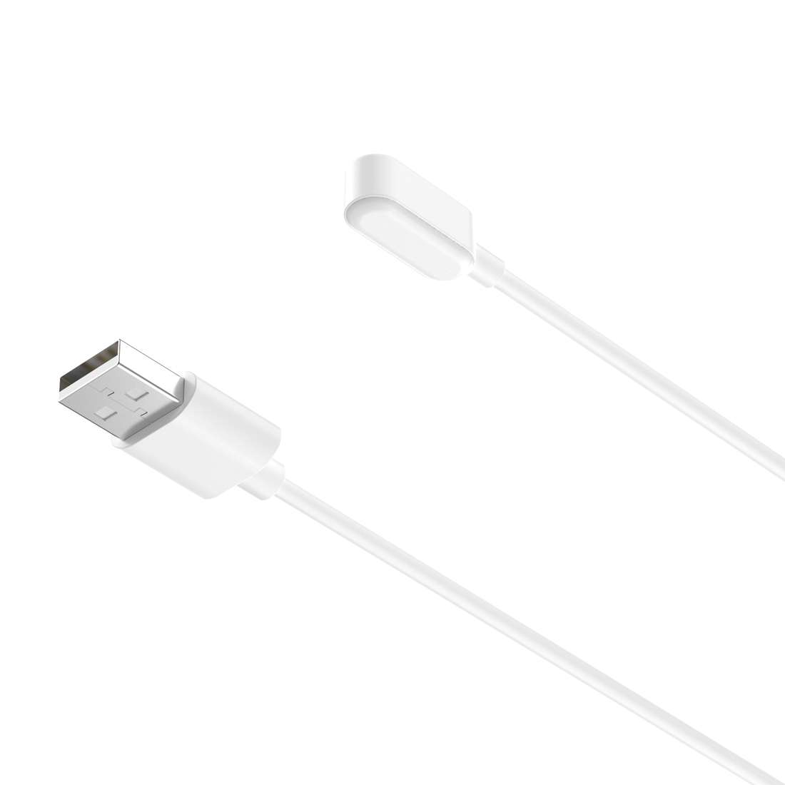 For Samsung Galaxy Fit 3 Watch Magnetic Charging Cable With Chip Protection, Length: 1m(White)