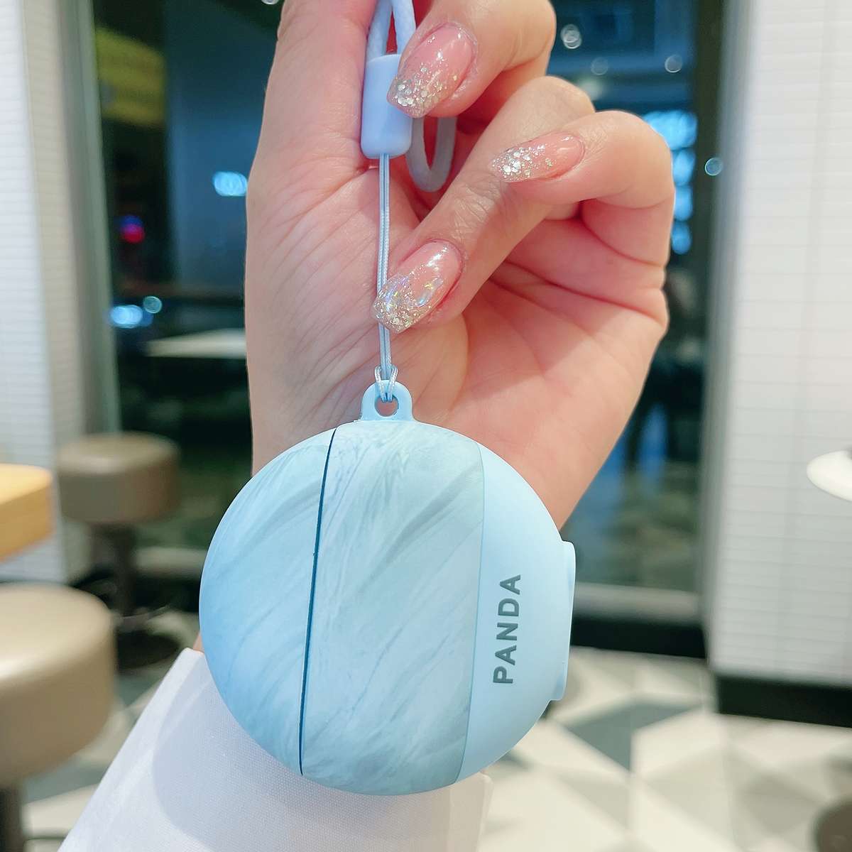 For Huawei FreeBuds Pro / 2 / 3 Bluetooth Wireless Earphone Frosted Protective Case(Cyan-blue)