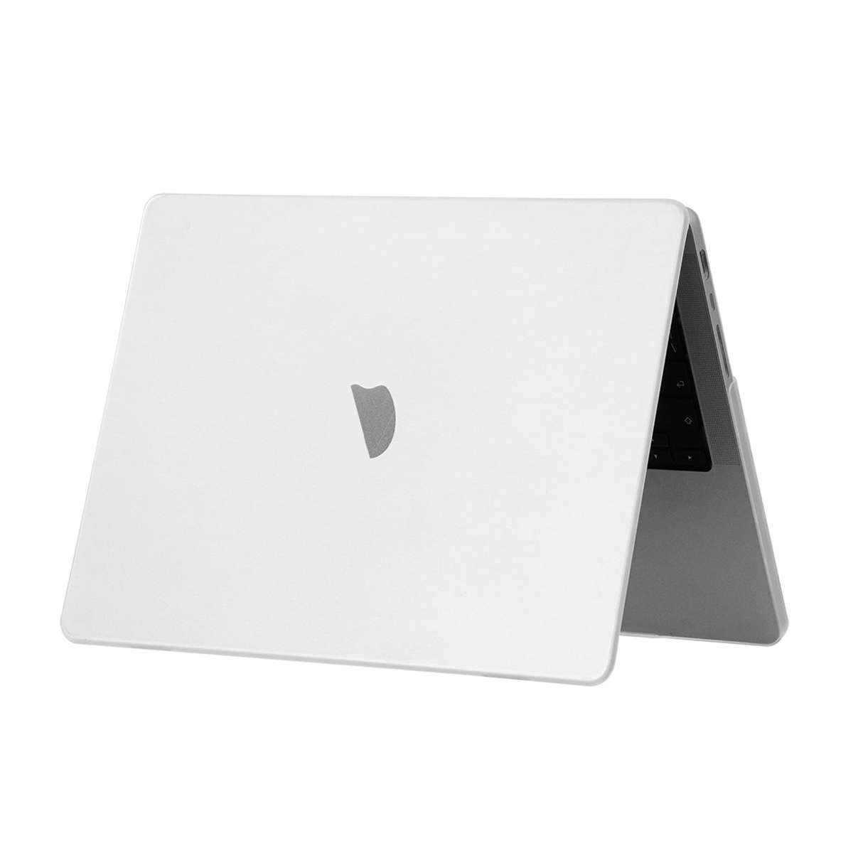 For MacBook Pro 14.2 A2992/A2918/A2779 Crystalline Matte Hardshell Laptop Protec ... (Transparent)