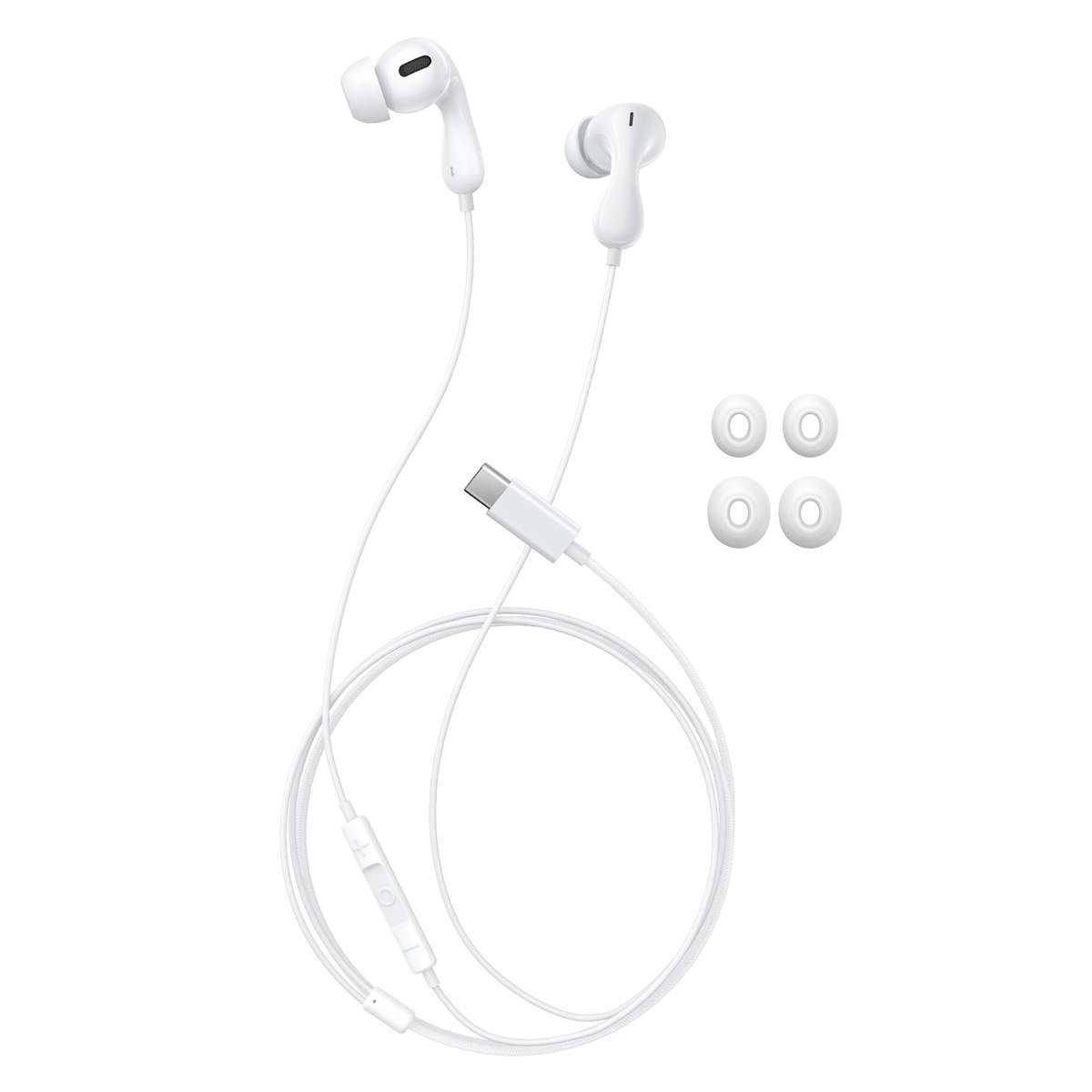 Baseus Encok CZ20 In-Ear Wired Earphones(White)