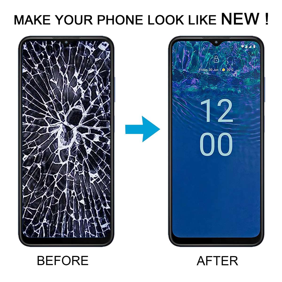 For Nokia G310 OEM LCD Screen with Digitizer Full Assembly