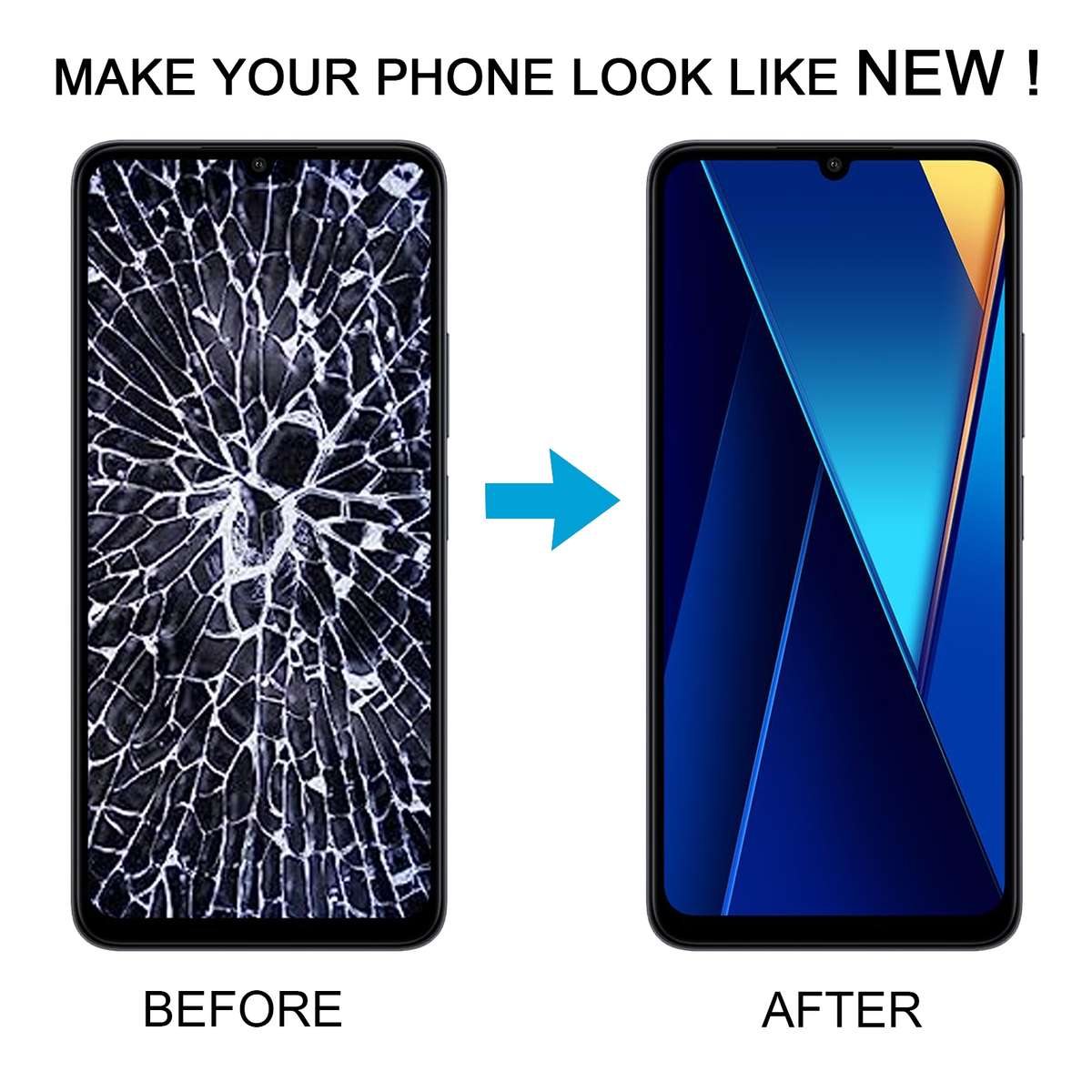 For Xiaomi Poco C65 Original IPS Material LCD Screen Digitizer Full Assembly with Frame