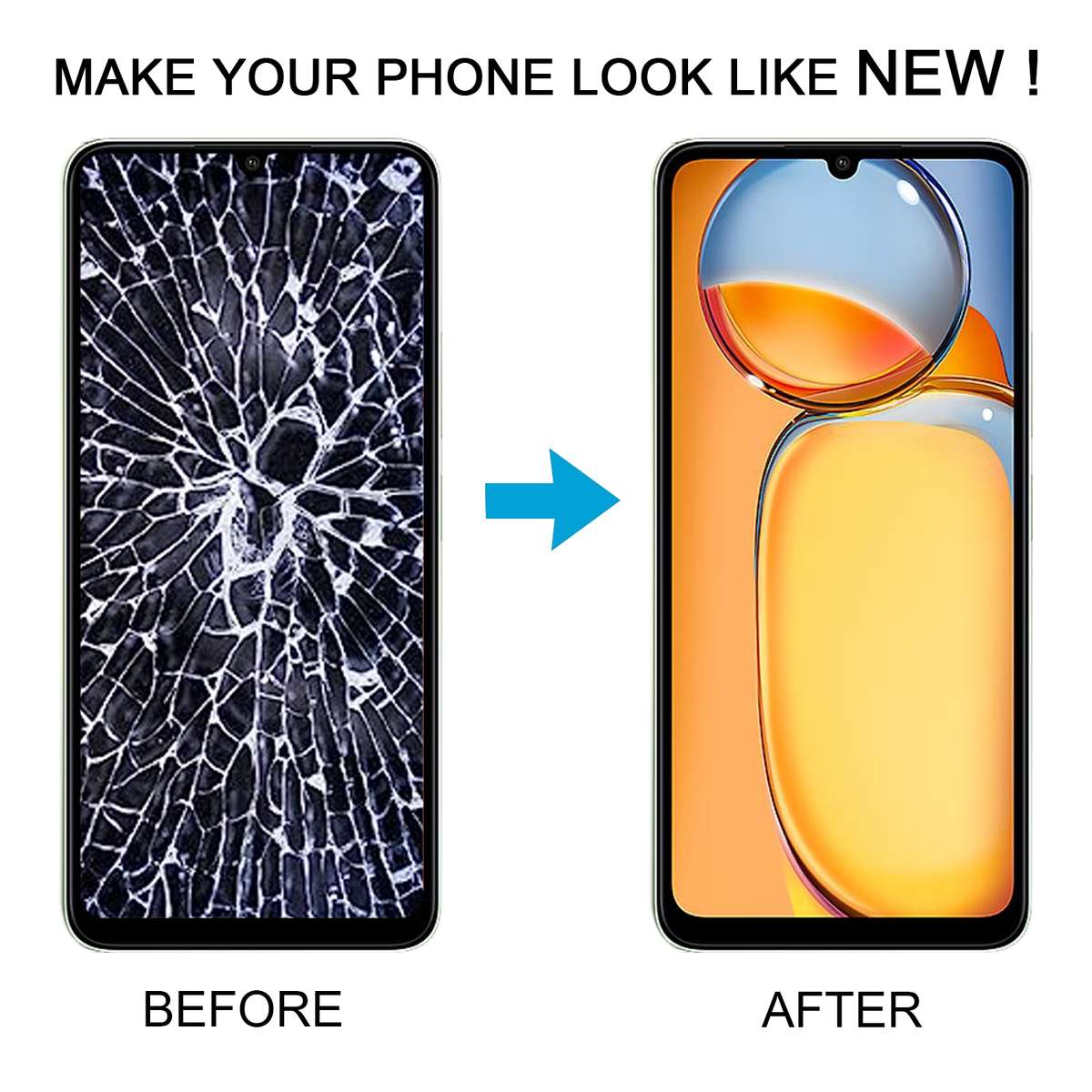 For Xiaomi Redmi 13C 4G Original IPS Material LCD Screen Digitizer Full Assembly with Frame