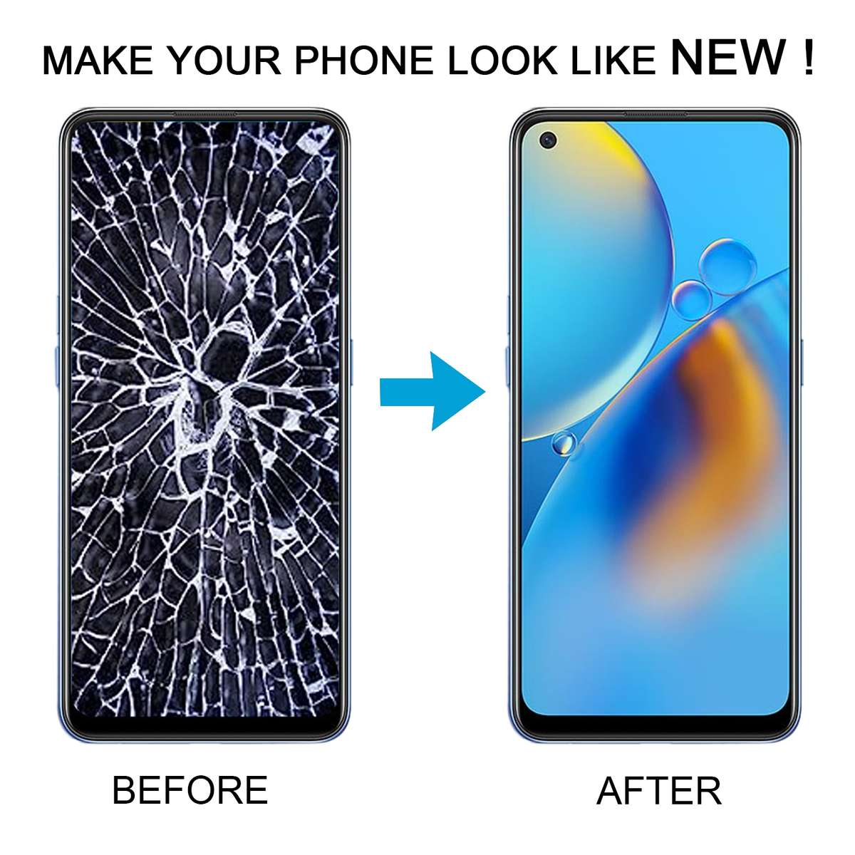 For OPPO Reno6 Lite Original AMOLED LCD Screen Digitizer Full Assembly with Frame