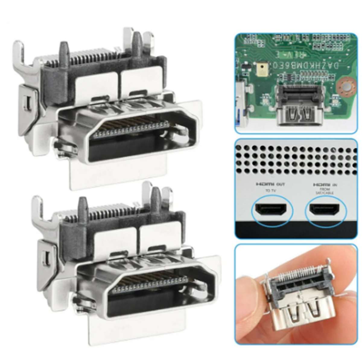 For XBOX One S HDMI Port Connector Socket