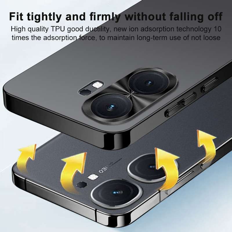 For vivo S18 AG Frosted Electroplating Acrylic Phone Case(Navy Blue)