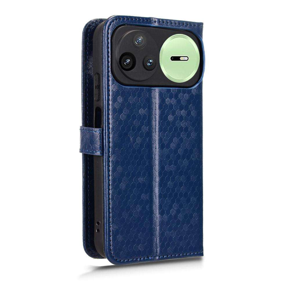 For Huawei nova 15 Pro / Ultra Honeycomb Dot Texture Leather Phone Case(Blue)