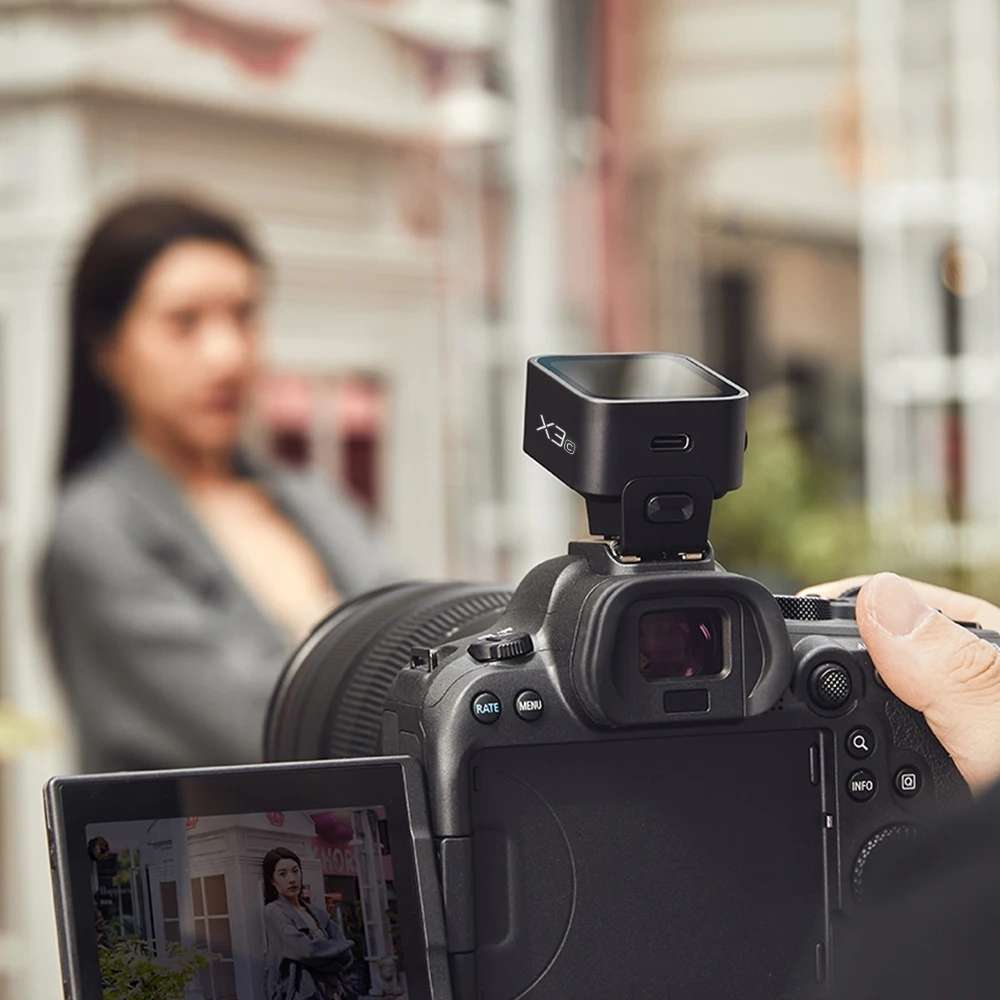 Godox X3 TTL Wireless Flash Trigger Touch Screen Flash Transmitter For Sony(Black)