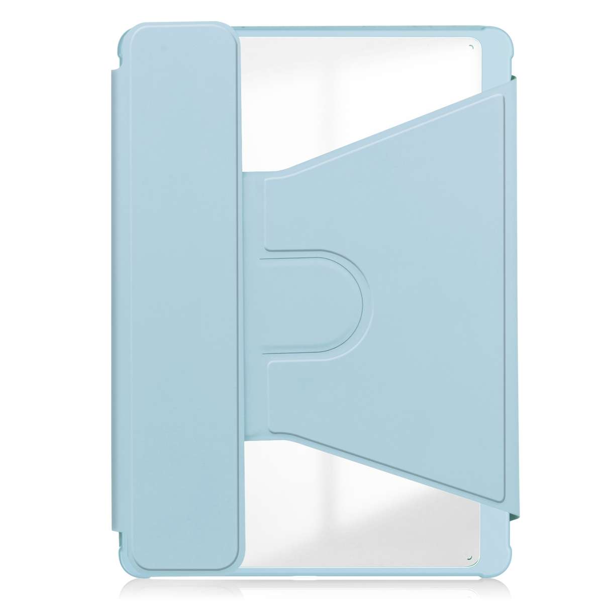 For iPad Pro 13 2025 / 2024 Transparent Rotation Smart Leather Tablet Case(Sky Blue)