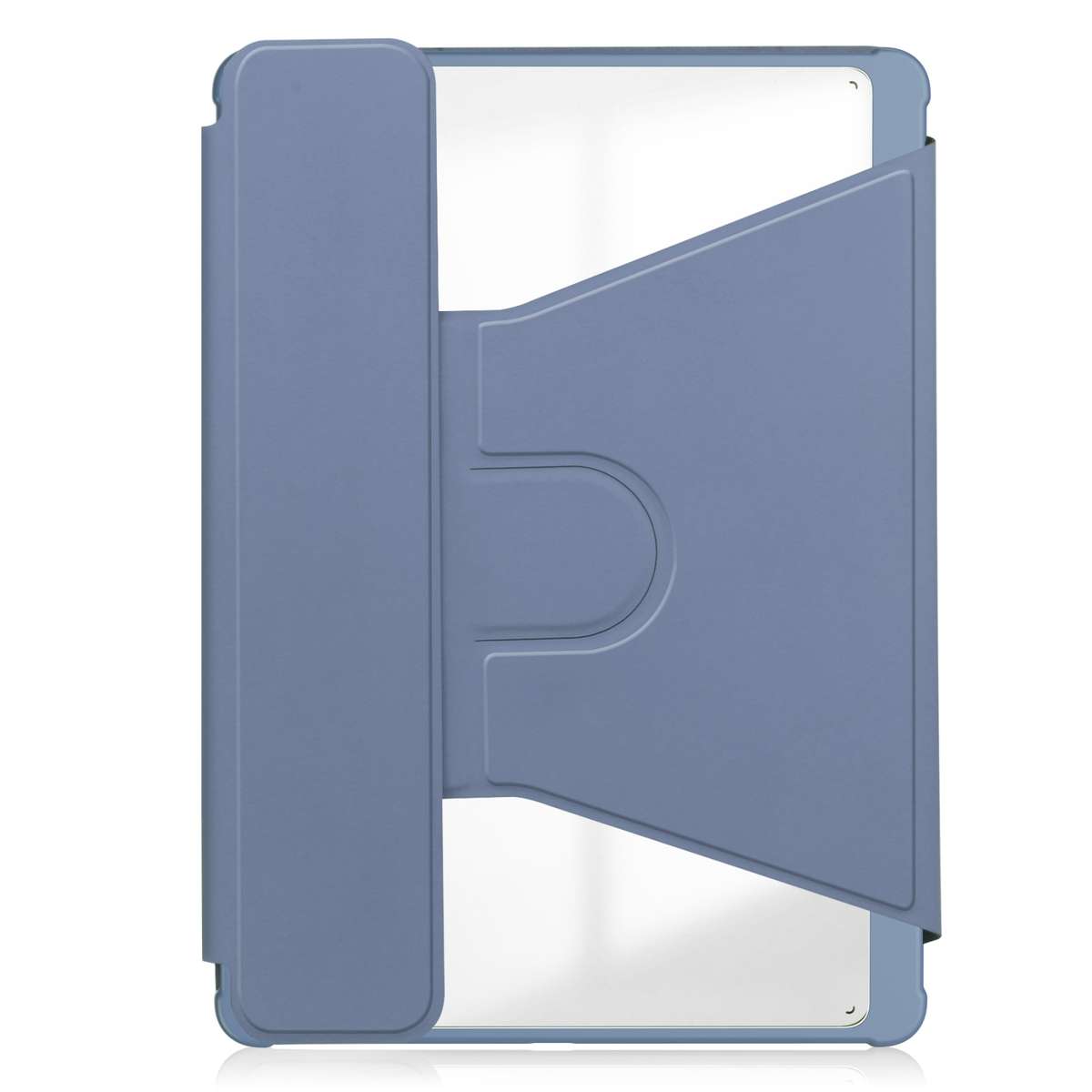 For iPad Pro 13 2025 / 2024 Transparent Rotation Smart Leather Tablet Case(Lavender)