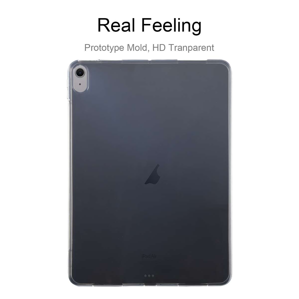 For iPad Air 11 2026 / 2025 / 2024 / 5 / 4 3mm HD Transparent TPU Tablet Case