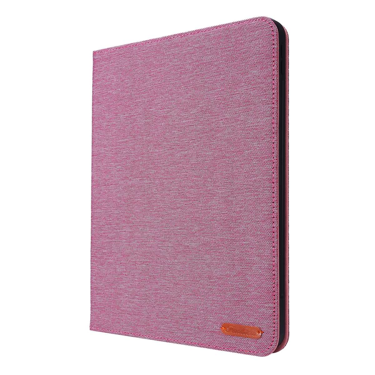 For iPad Pro 11 2025 / 2024 Fabric Leather Tablet Case(Rose Red)