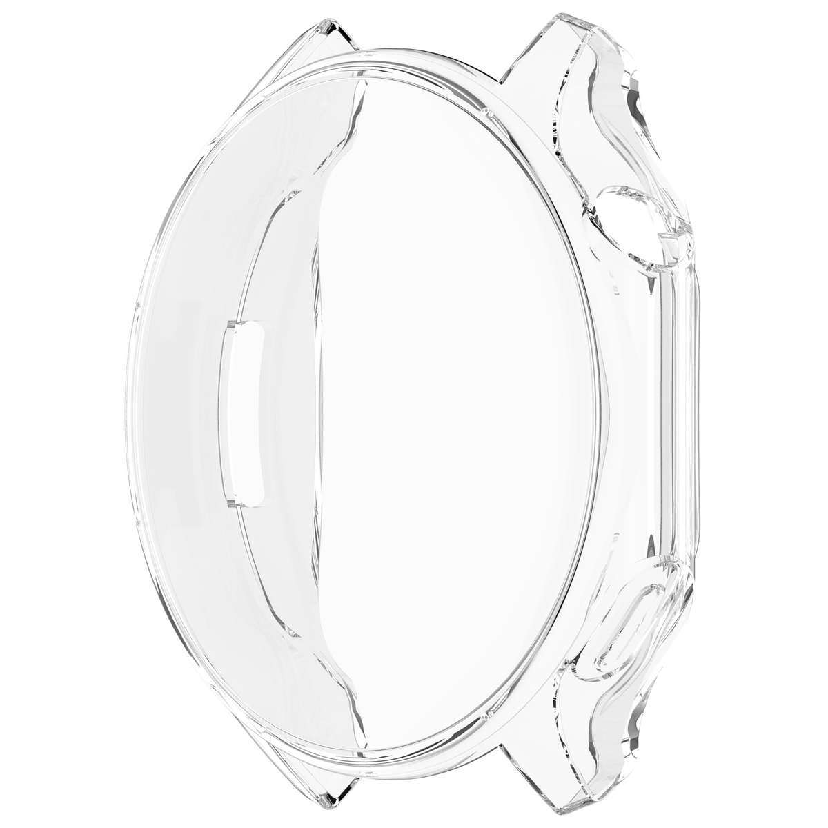 For OPPO Watch X / OnePlus Watch 2 Full Coverage TPU Electroplated Watch Protective Case(Transp