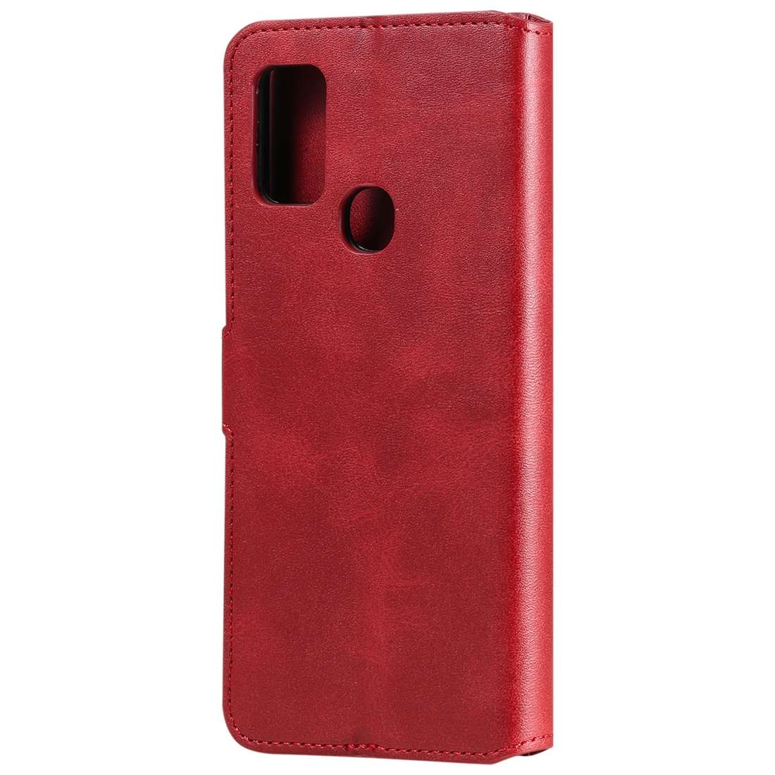 For Huawei Y8p 2020 / Enjoy 10s / P Smart S Classic Calf Texture PU + TPU Horizontal Fli ... (Red)