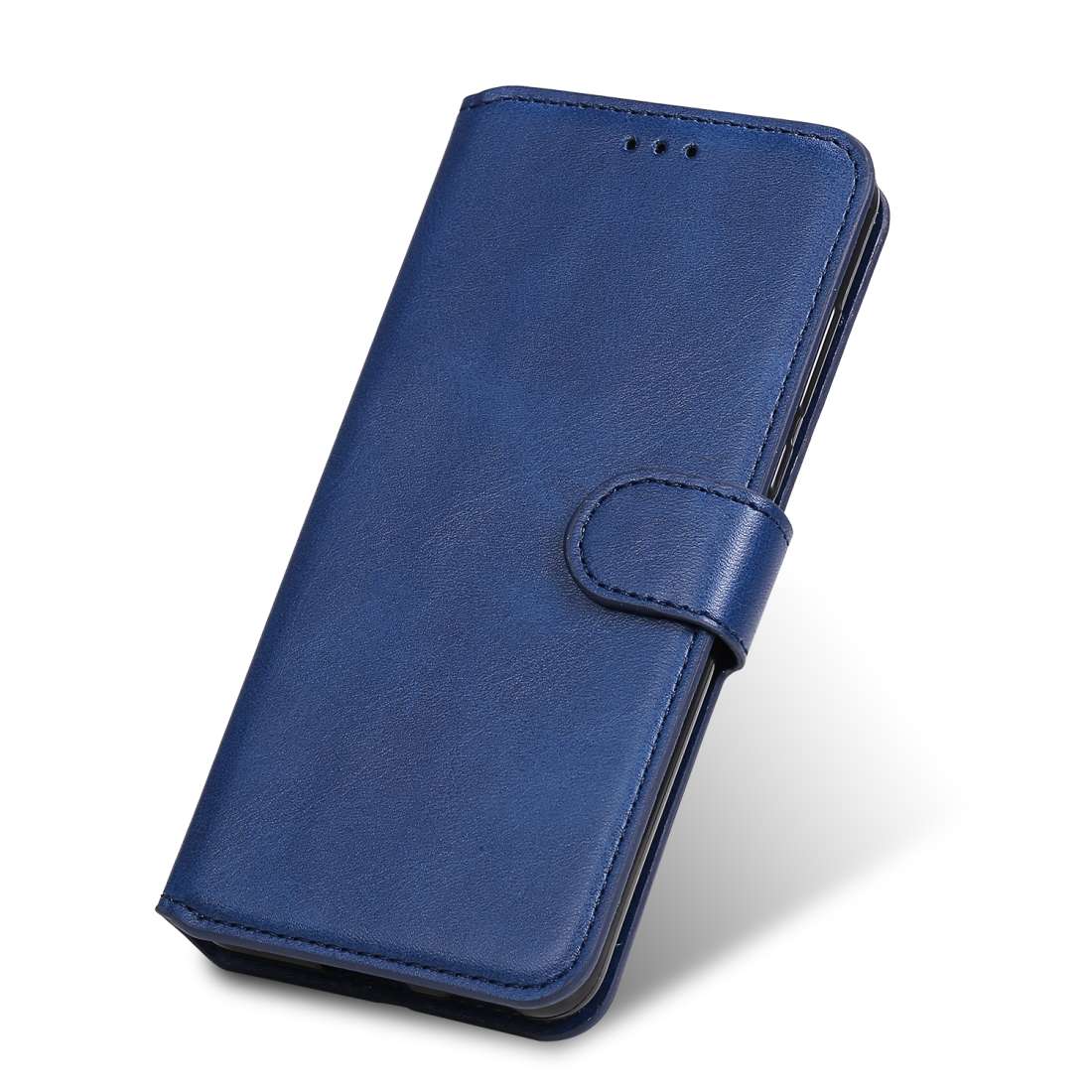 For Huawei Y8p 2020 / Enjoy 10s / P Smart S Classic Calf Texture PU + TPU Horizontal Fl ... (Blue)