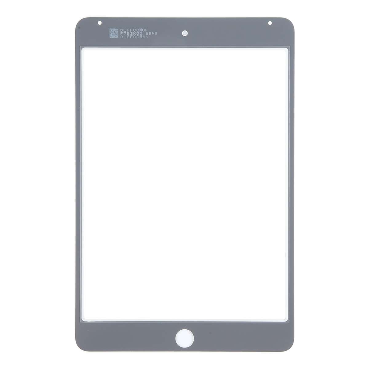 For iPad mini 4 Front Screen Outer Glass Lens with OCA Optically Clear Adhesive(Black)