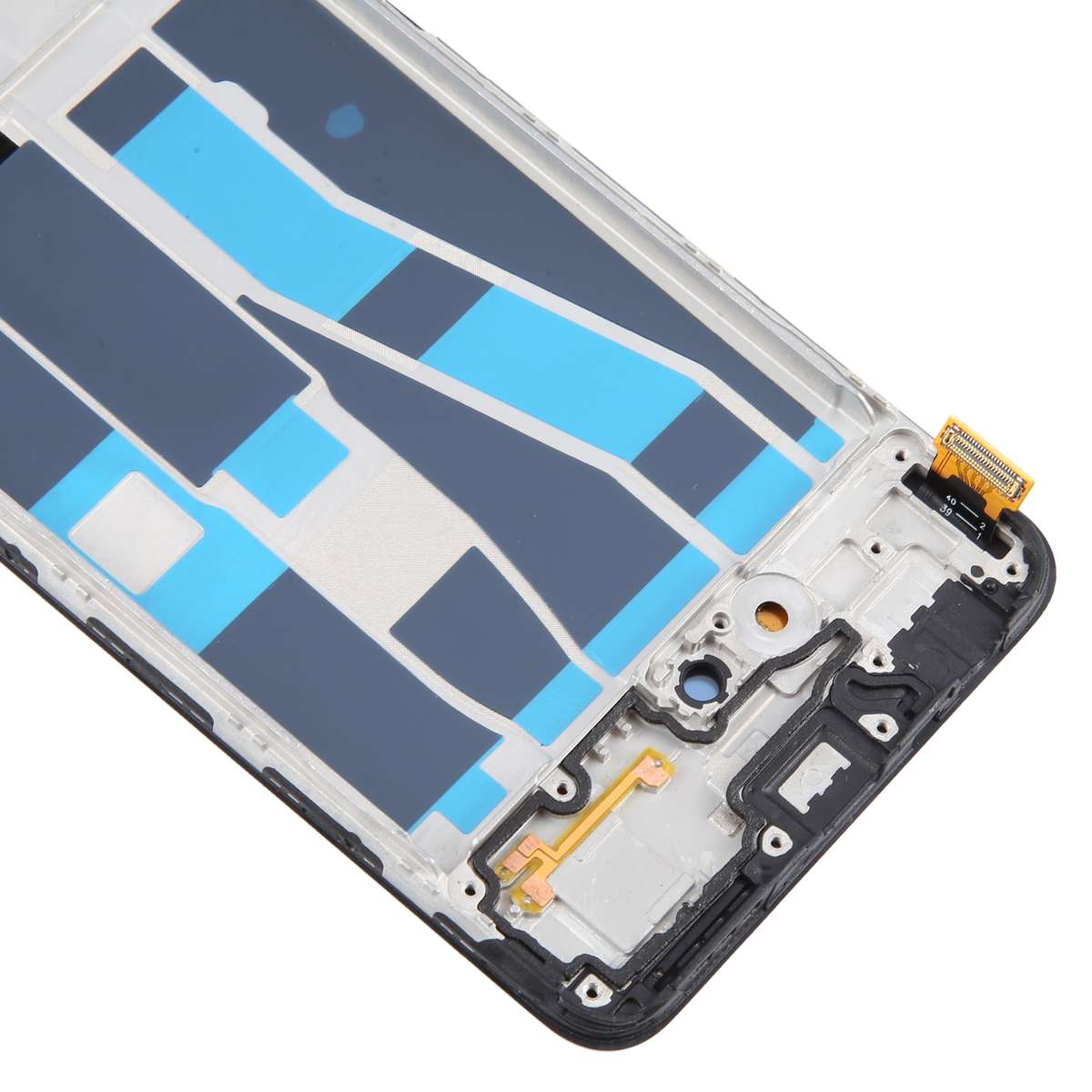 For OPPO F19 Pro+ 5G OLED LCD Screen Digitizer Full Assembly with Frame