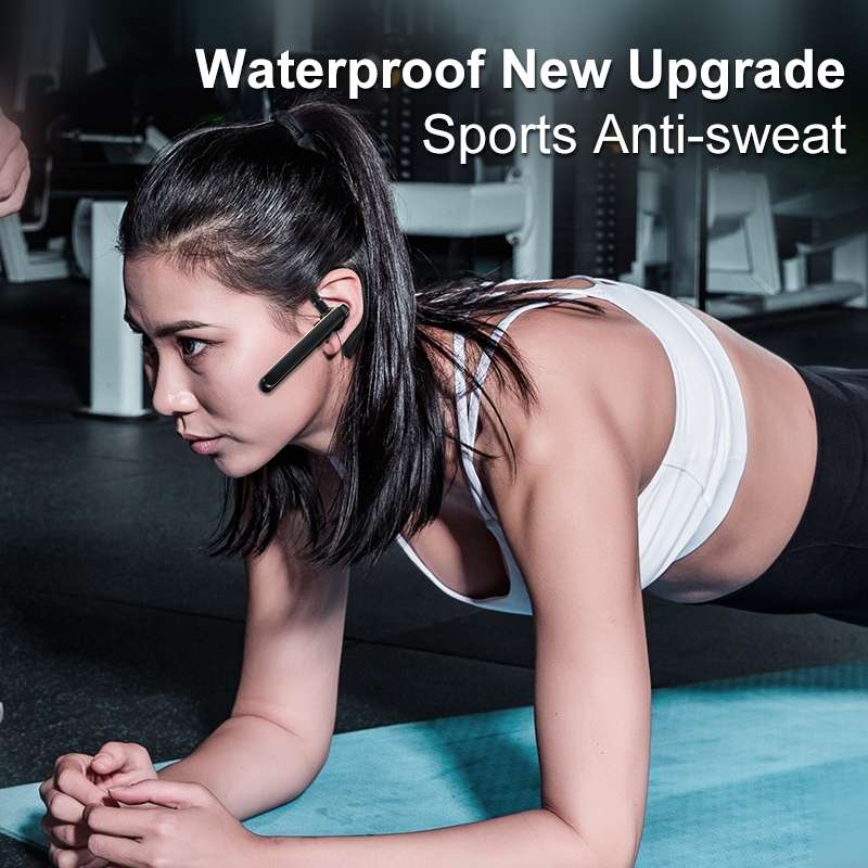 880 Ear Mounted ENC Noise Reduction Wireless Bluetooth Earphone(Black)