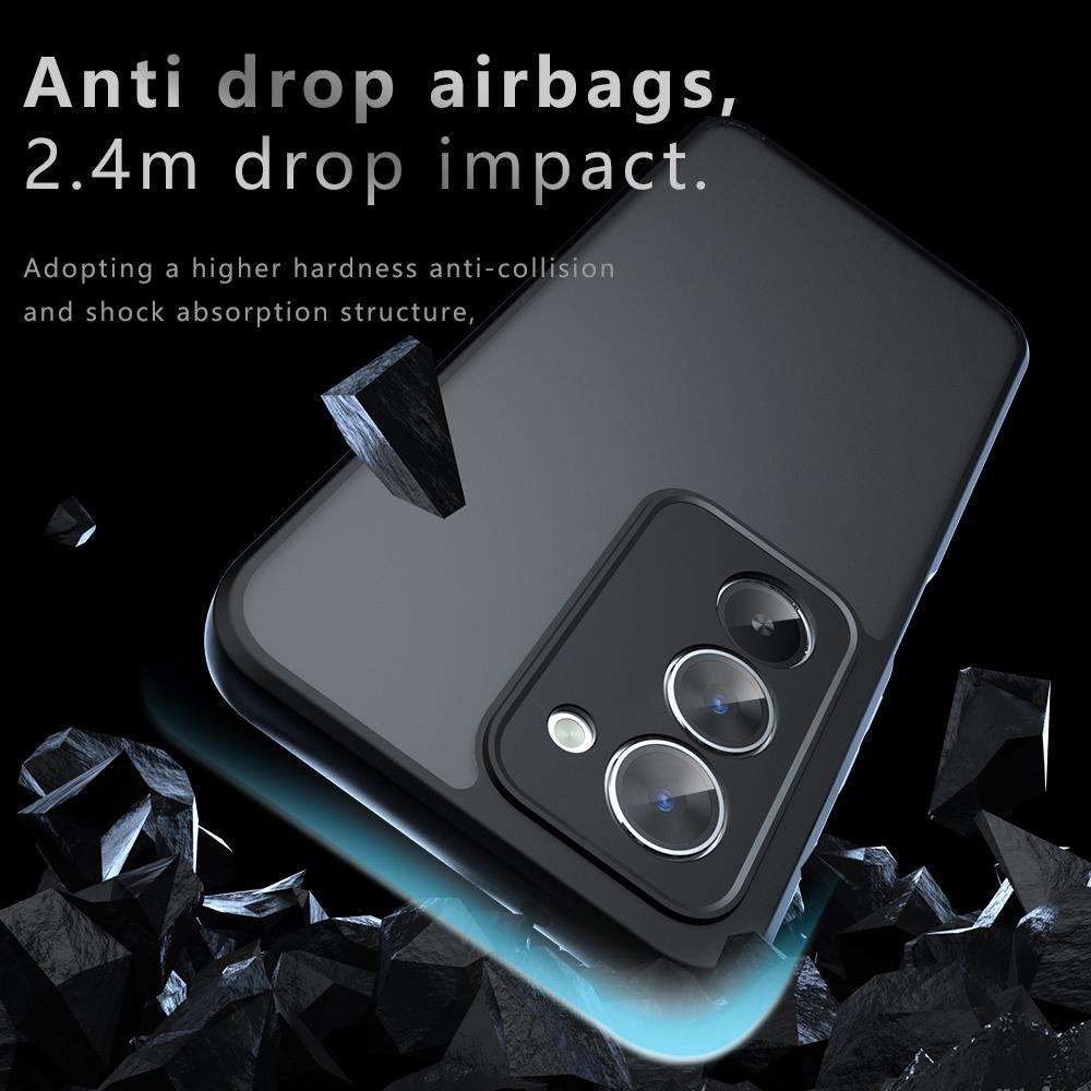 For Redmi 15 5G / 4G EU 171mm Armor Precise Hole PC Hybrid TPU Phone Case(Frosted Black)