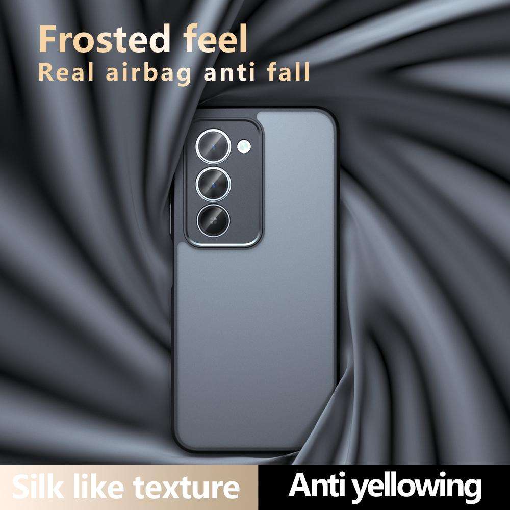For Redmi 15 5G / 4G EU 171mm Armor Precise Hole PC Hybrid TPU Phone Case(Frosted Black)