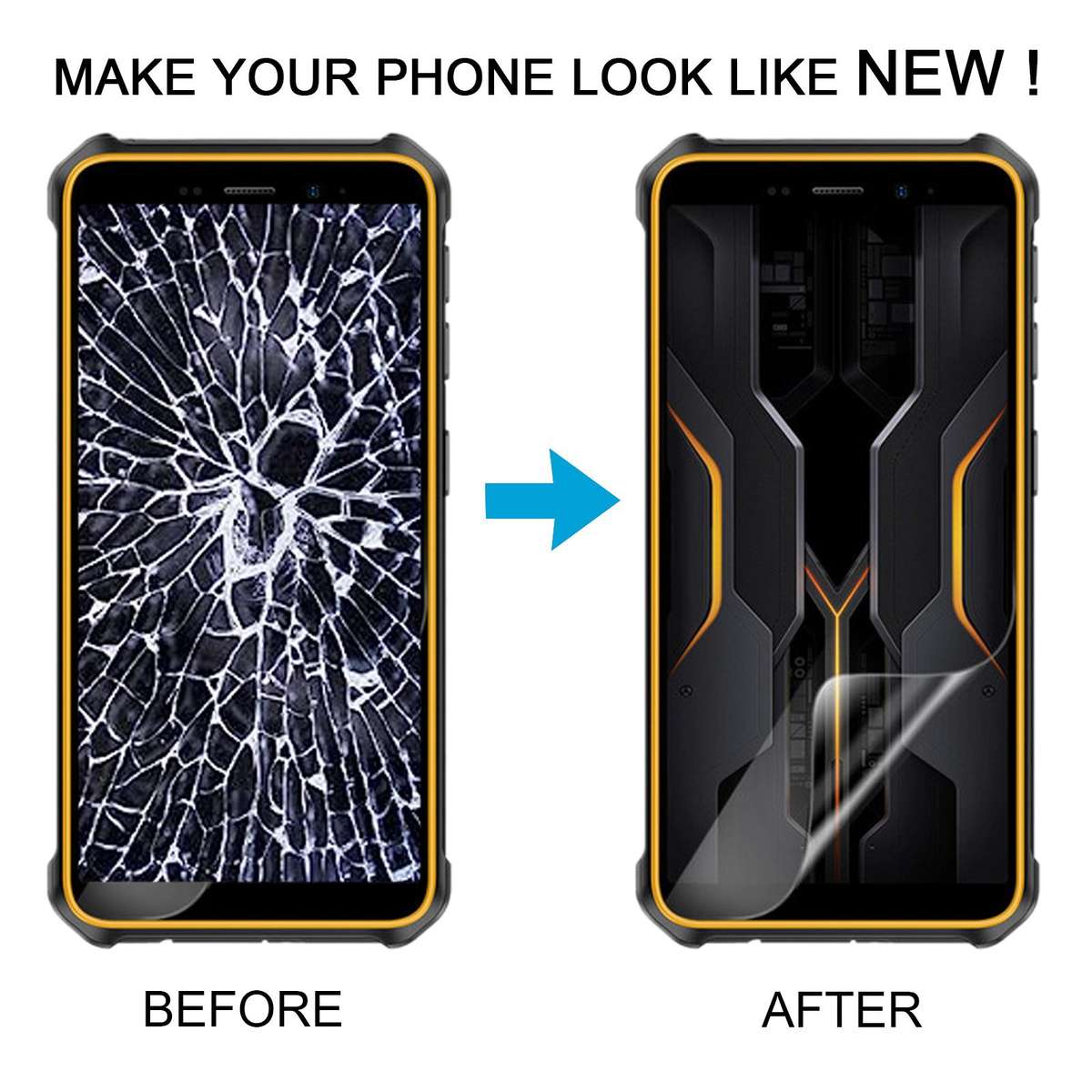 For Ulefone Armor X12 Pro LCD Screen with Digitizer Full Assembly