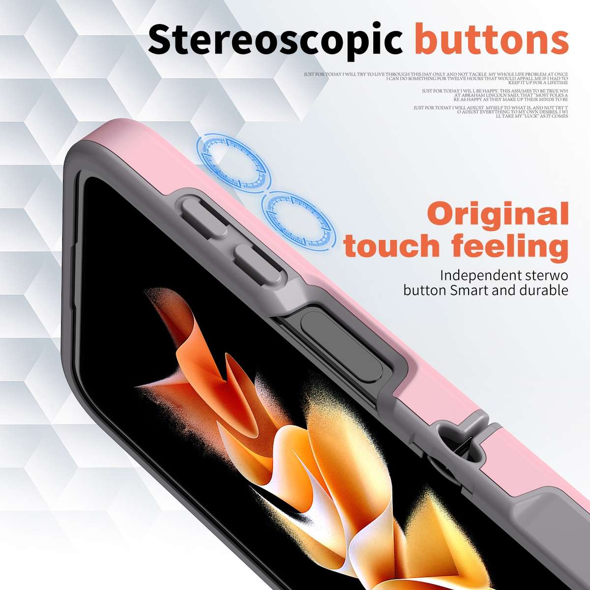 For Samsung Galaxy Z Flip7 FE / Flip6 Flat Skin Feel TPU+PC Shockproof Phone Case(Light Pink)