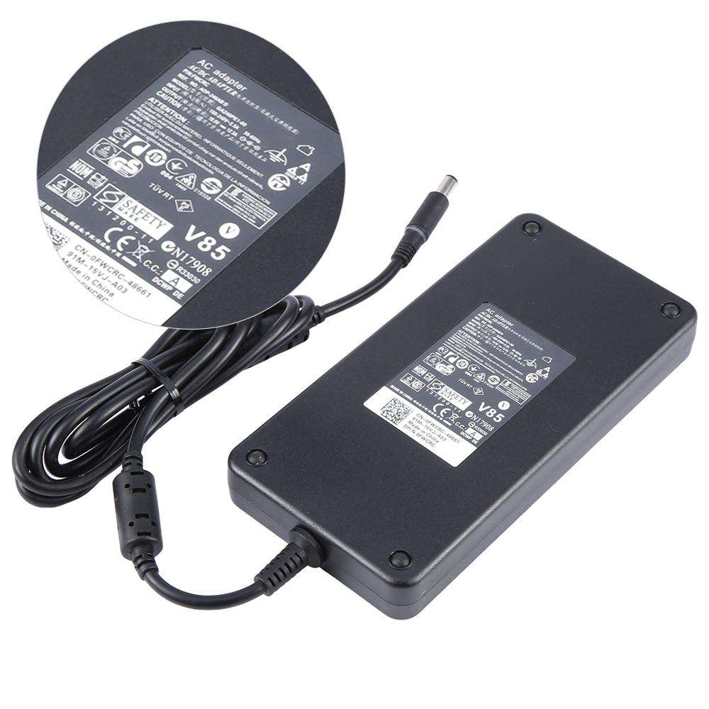 240W 19.5V 12.3A Laptop Notebook Power Adapter For Dell 7.4 x 5.0mm, Plug:US Plug