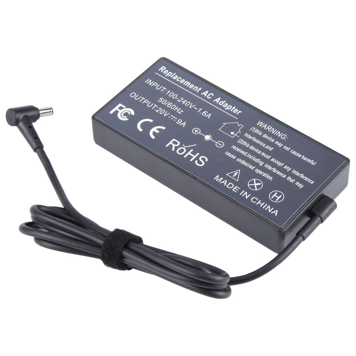 180W 20V 9A Laptop Notebook Power Adapter For Asus 6.0 x 3.7mm, Plug:EU Plug