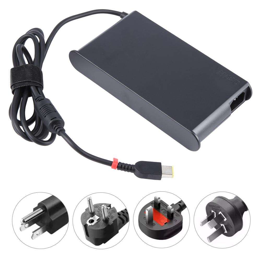 230W 20V 11.5A Laptop Notebook Power Adapter with Big Square USB Port For Lenovo Thinkpad / ThinkBoo