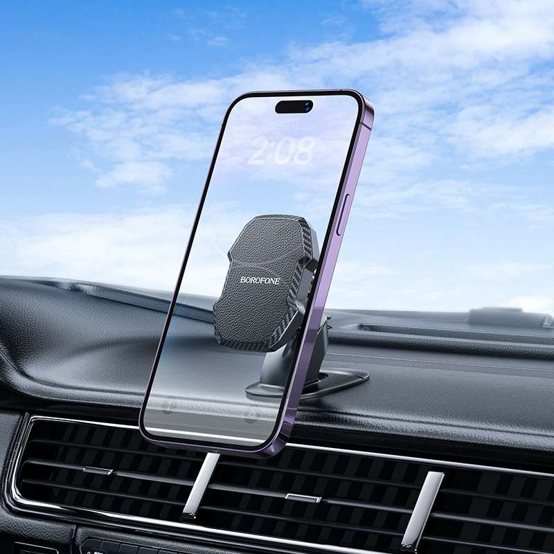 BOROFONE BH111 Adelante Magnetic Car Center Console Holder(Black)