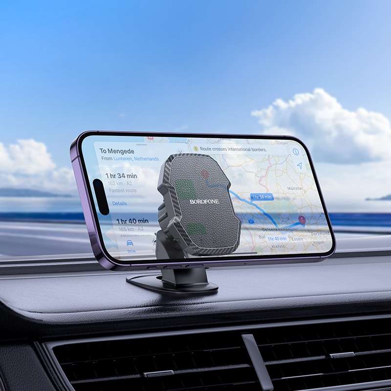 BOROFONE BH111 Adelante Magnetic Car Center Console Holder(Black)