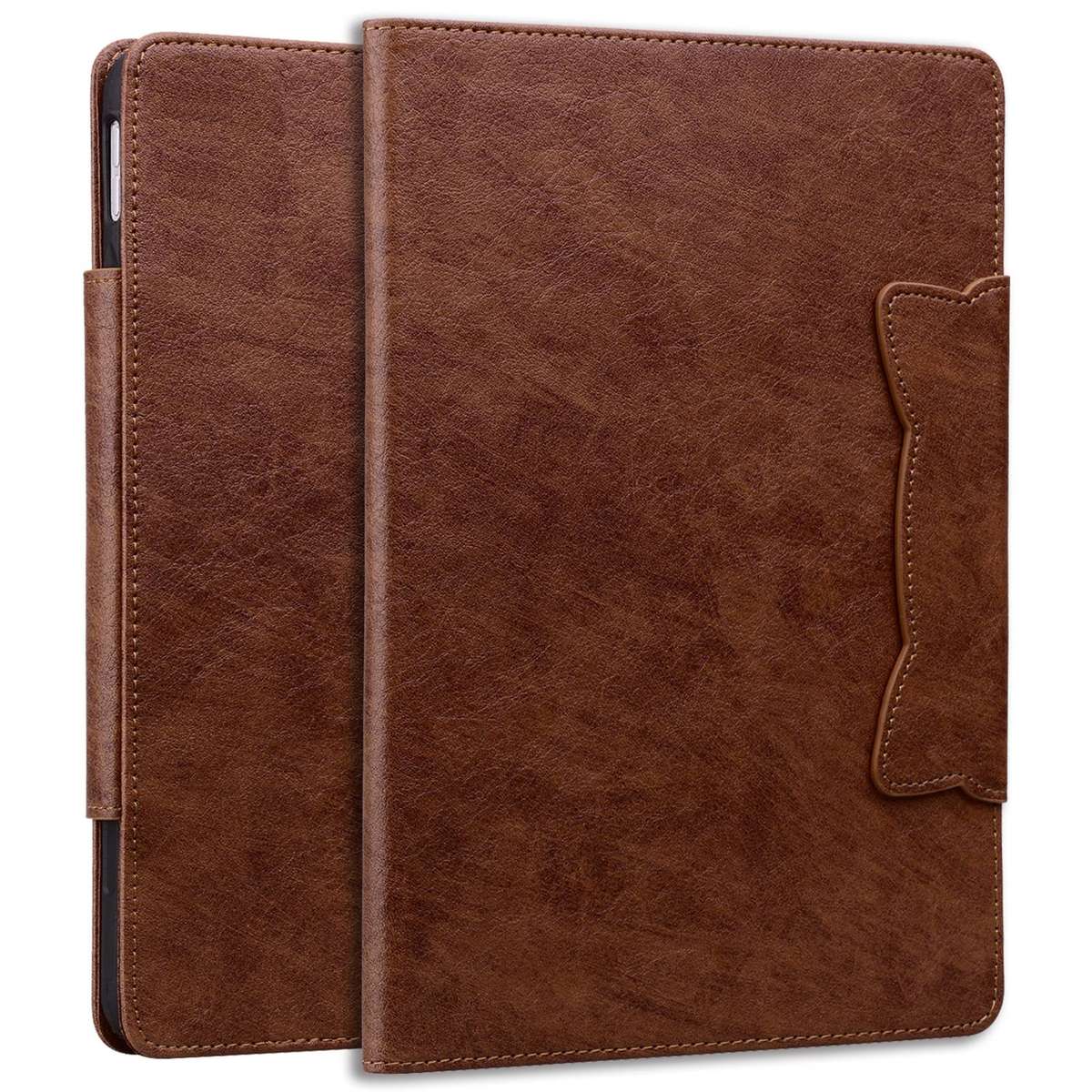 For Amazon Kindle Scribe 10.2 inch 2022 Cat Buckle Leather Tablet Case(Brown)