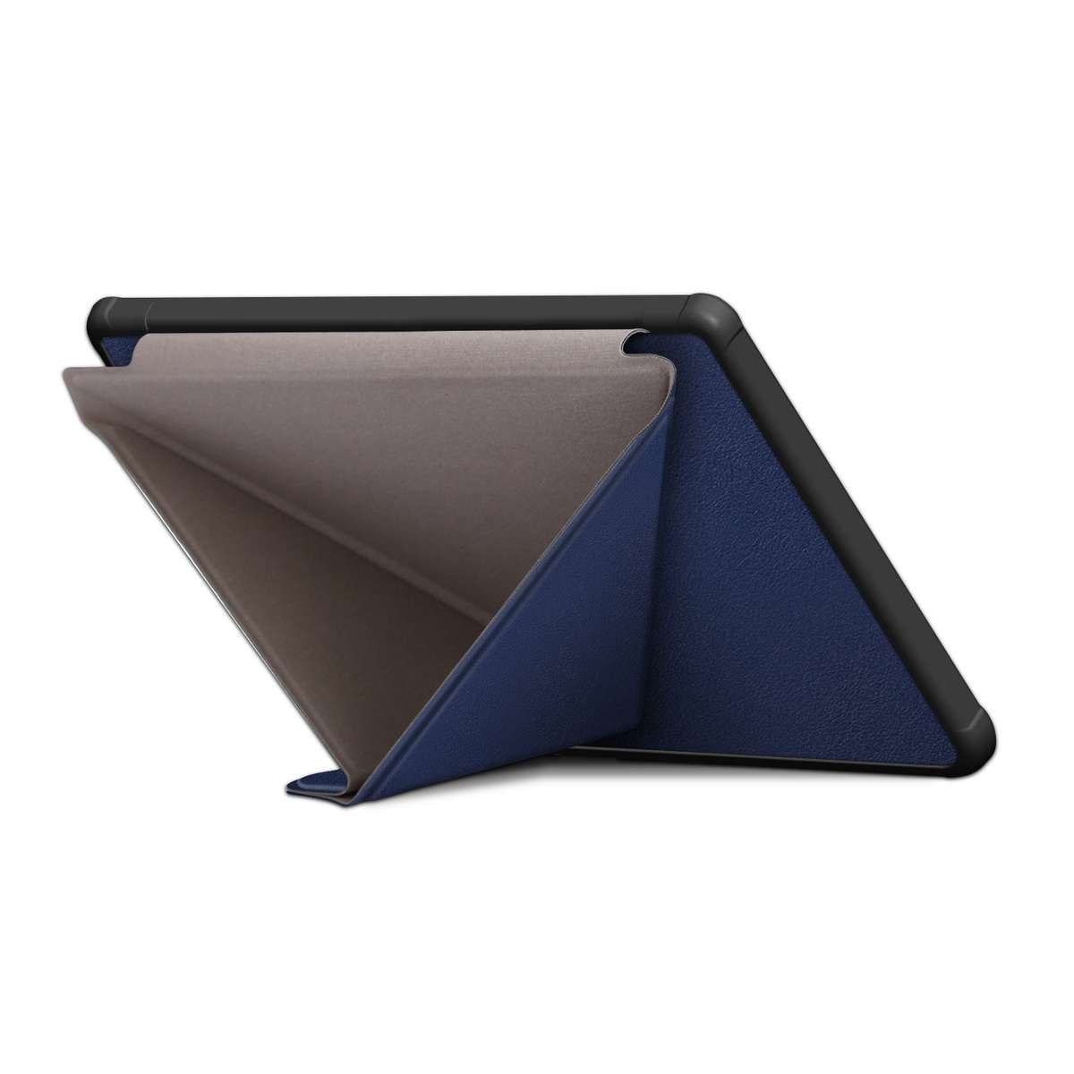 For Kobo Libra Colour 2024 Solid Color Deformation TPU Leather Smart Tablet Case(Dark Blue)