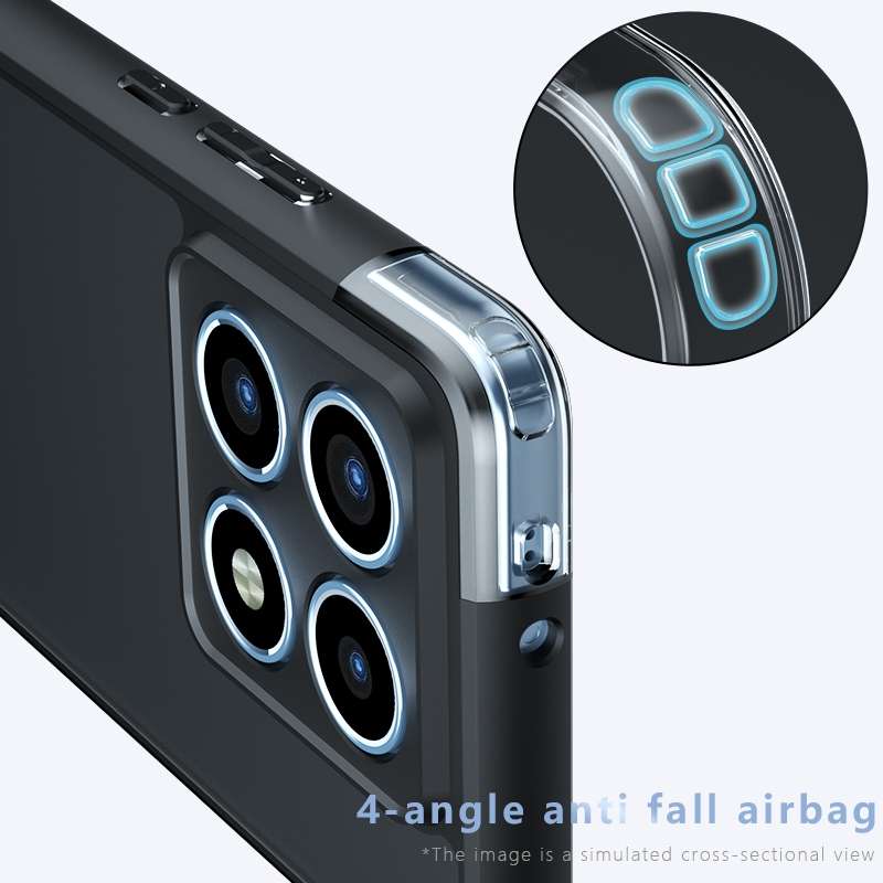 For Xiaomi 14T Pro Armor Precise Hole PC Hybrid TPU Phone Case(Frosted Black)