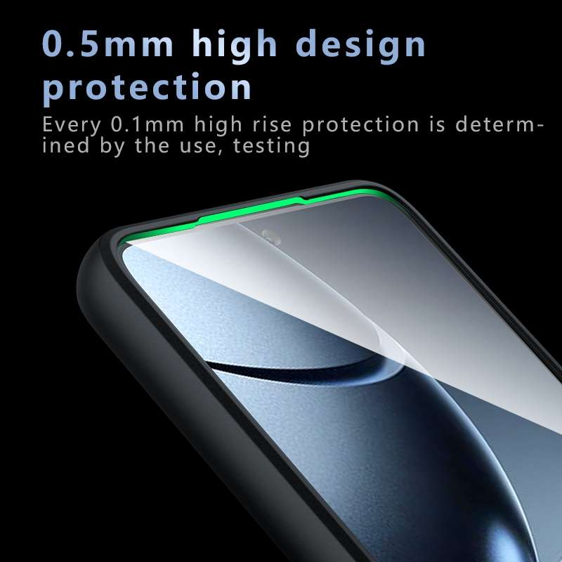 For Xiaomi 14T Pro Armor Precise Hole PC Hybrid TPU Phone Case(Frosted Black)