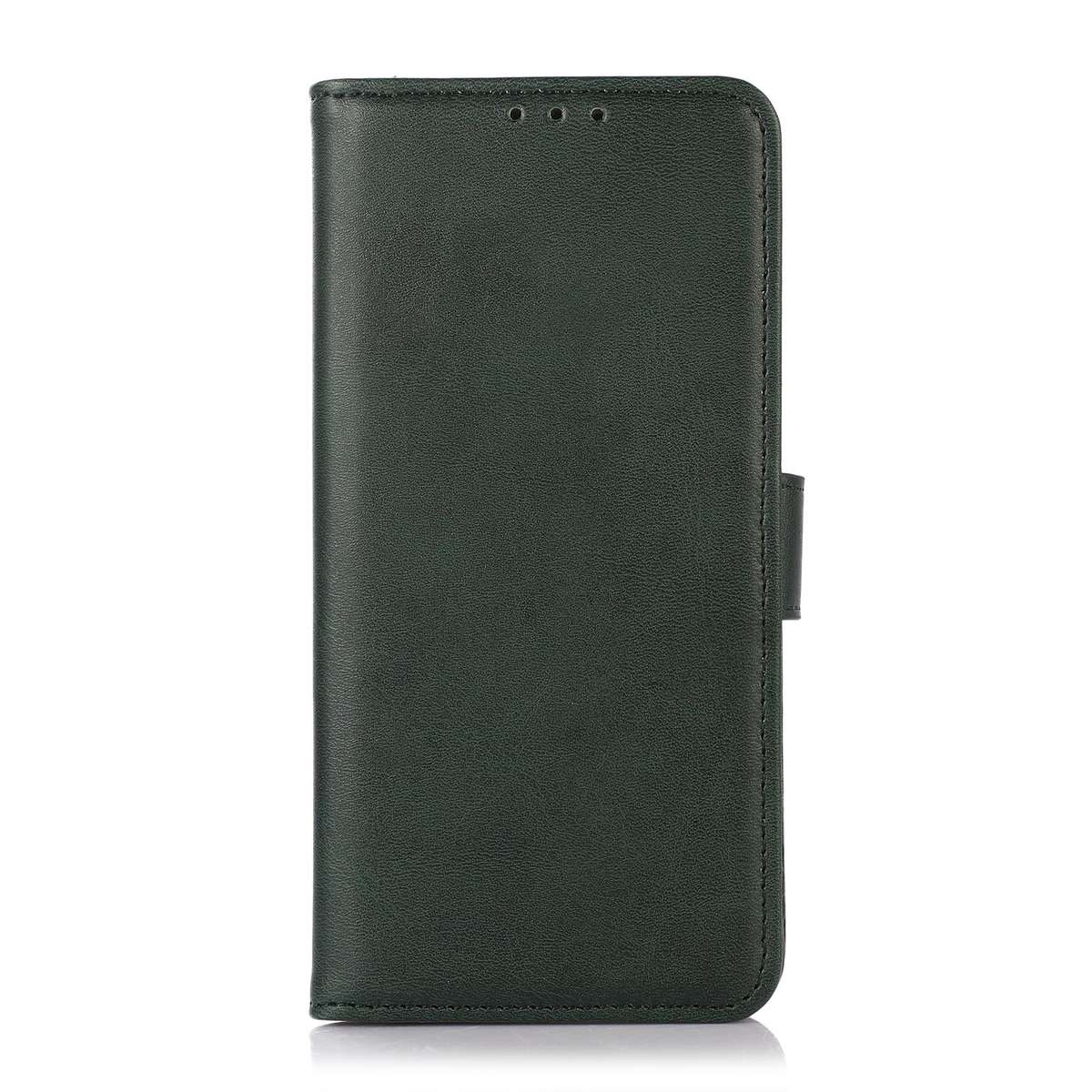 For Samsung Galaxy S26 Edge 5G Cow Texture Flip Leather Phone Case(Green)