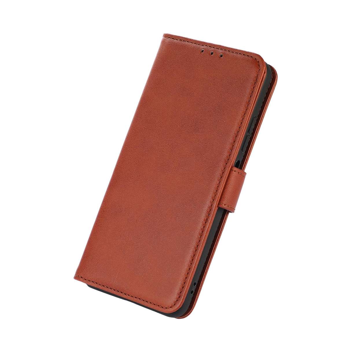 For Samsung Galaxy S26 Edge 5G Cow Texture Flip Leather Phone Case(Brown)